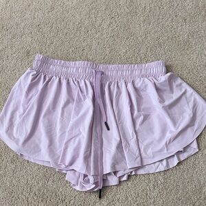 Light Purple Athletic Shorts